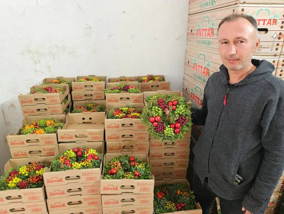 Burdur’dan Avrupa'ya 1 Milyon Noel Çelengi 2